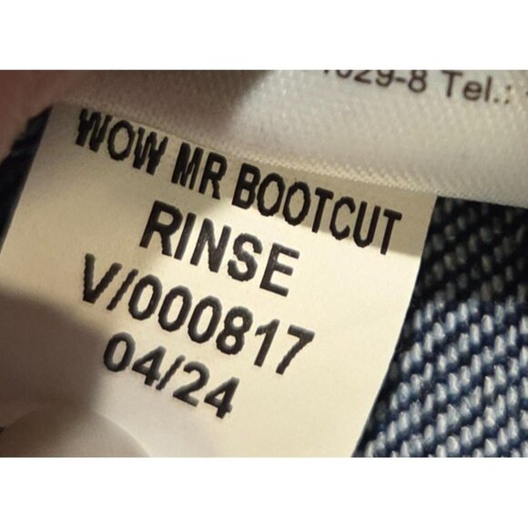 Old Navy Jeans Womens Size 14 Blue Wow Bootcut Mid Rise Dark Wash Denim Stretch - Picture 10 of 13